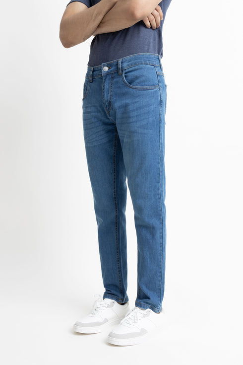 The Medium Wash Slim Fit Jeans