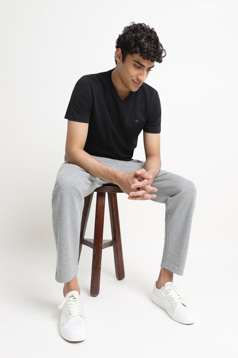 The Black V Neck T-Shirt