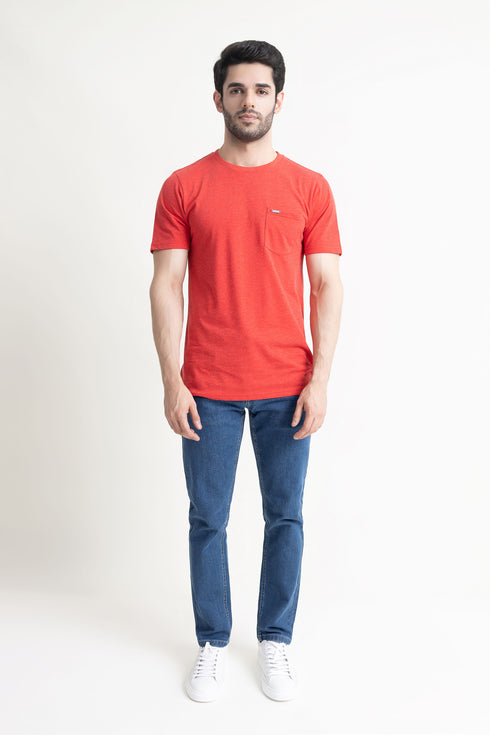 The Red Crew Neck T-Shirt