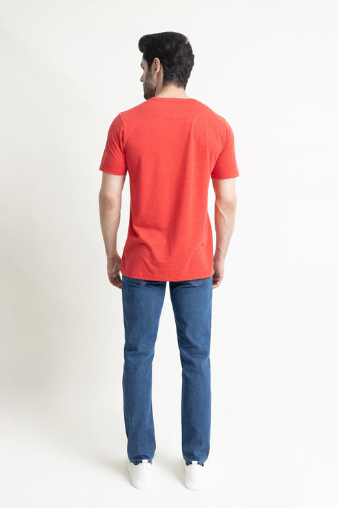 The Red Crew Neck T-Shirt