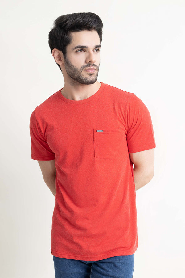 The Red Crew Neck T-Shirt