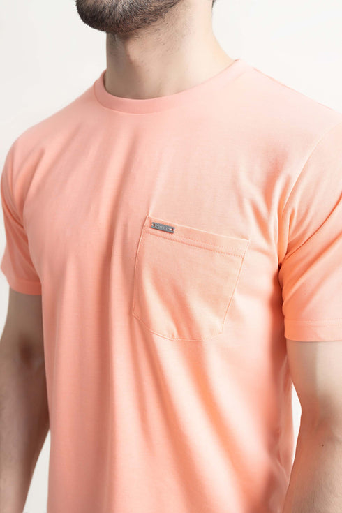 The Peach Crew Neck T-Shirt