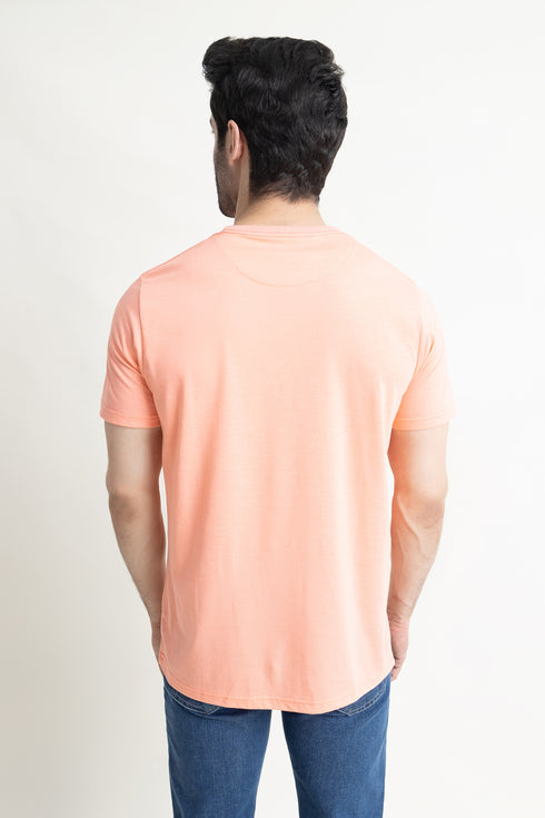 The Peach Crew Neck T-Shirt