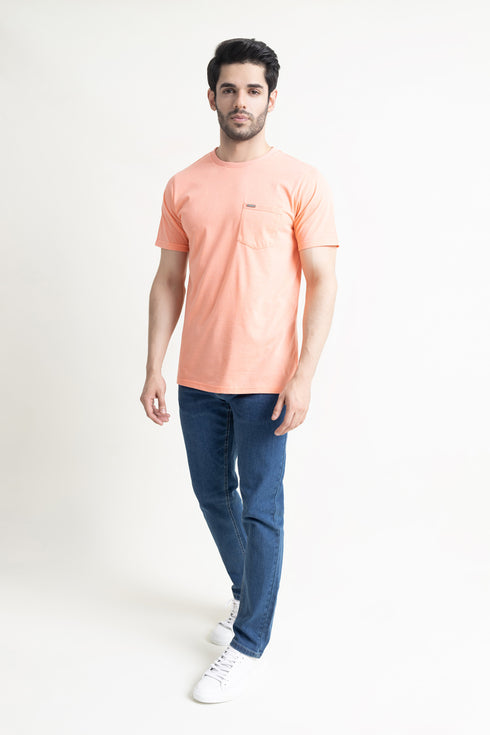 The Peach Crew Neck T-Shirt
