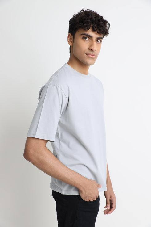 Ash Grey Oversized T-Shirt