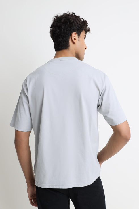 Ash Grey Oversized T-Shirt