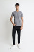 Grey V-Neck T-Shirt