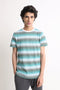 Teal Stripes T-Shirt