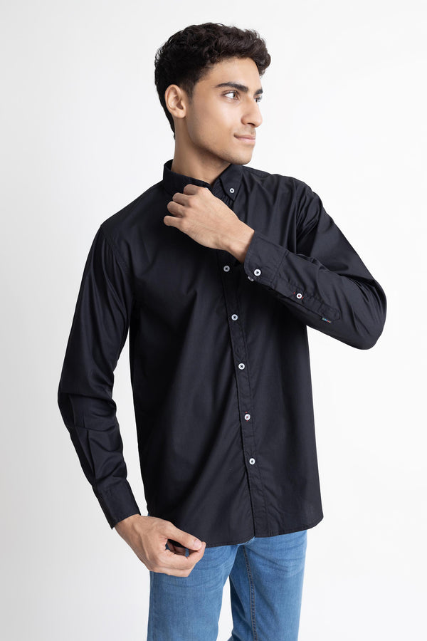 The Black Button Down Shirt