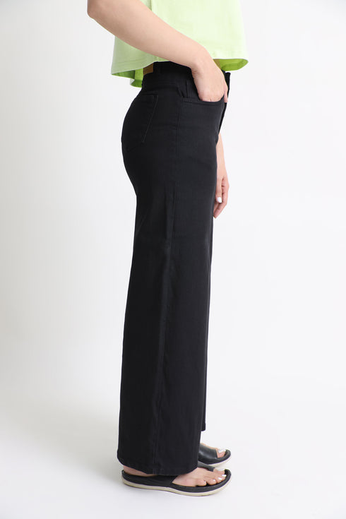 Black Wide Leg Jeans