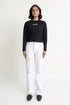 The White Straight Fit Jeans