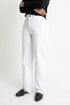 The White Straight Fit Jeans