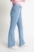 The Light Wash Boot Cut Jeans