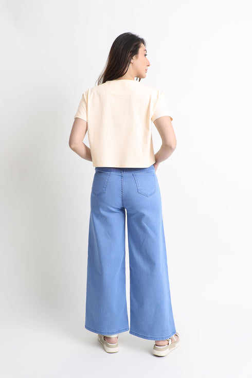 Bored Boxy Cropped Graphic T-Shirt