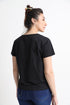 The Black Laced T-Shirt