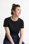 The Black Laced T-Shirt