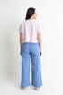 Pink Boxy Cropped T-Shirt