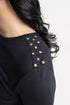 Golden Metal Studs T-Shirt