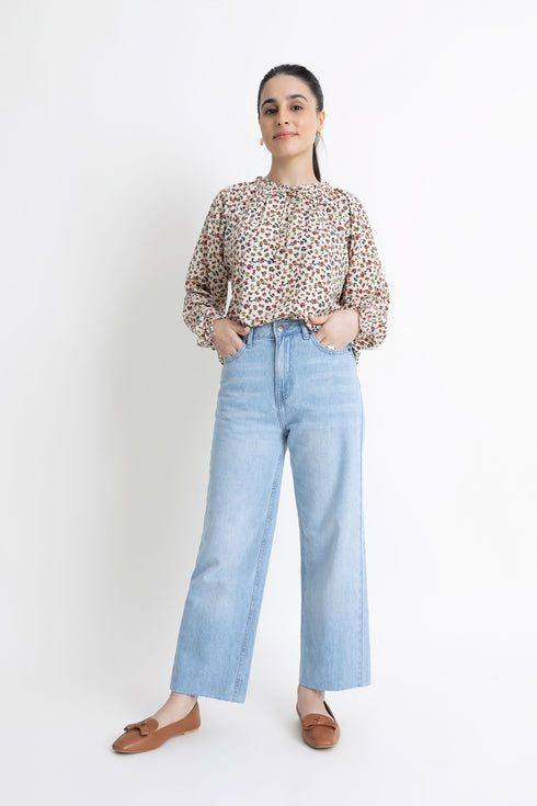 Floral Georgette Top