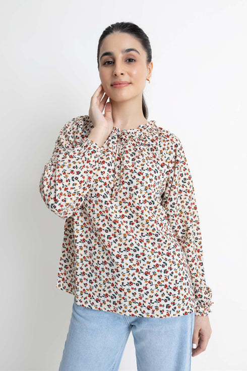 Floral Georgette Top