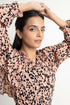 Tea Pink Printed Chiffon Top