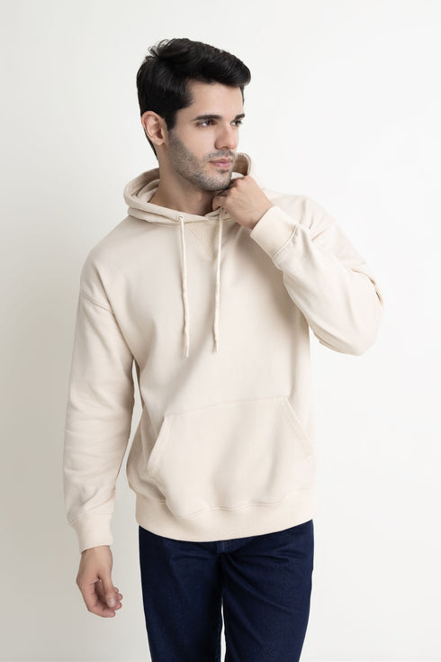 Oatmeal Pull Over Hoodie