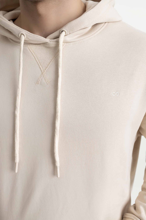 Oatmeal Pull Over Hoodie