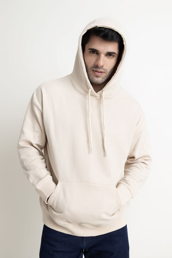 Oatmeal Pull Over Hoodie