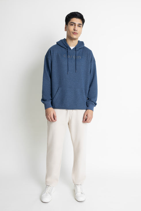Midnight Blue Oversized Hoodie