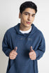 Midnight Blue Oversized Hoodie