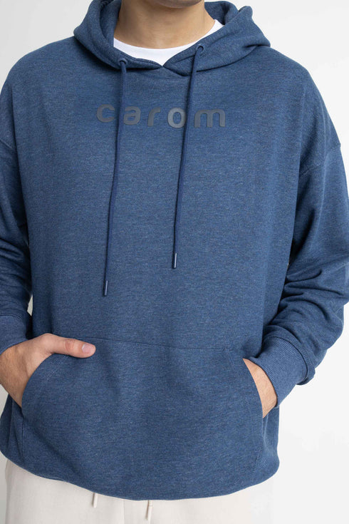 Midnight Blue Oversized Hoodie