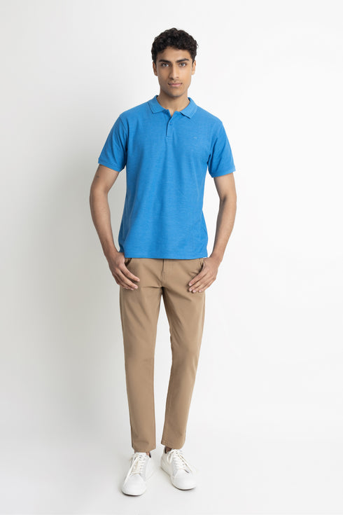 The Steel Blue Polo