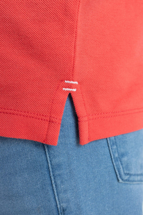 The Crimson Red Polo