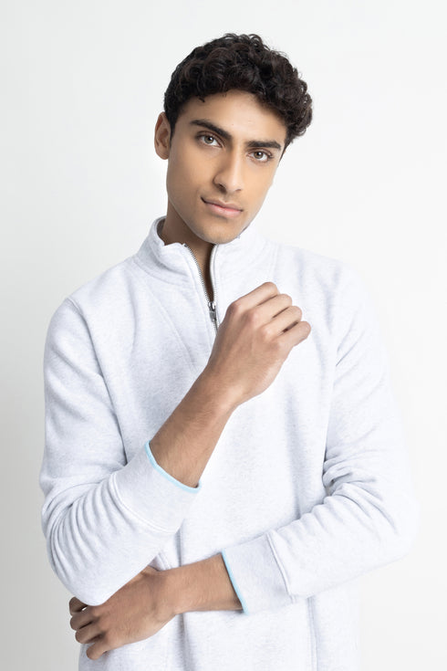 The White Heather Mock Neck