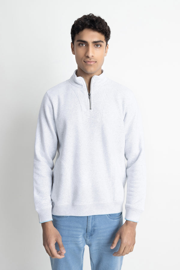 The White Heather Mock Neck