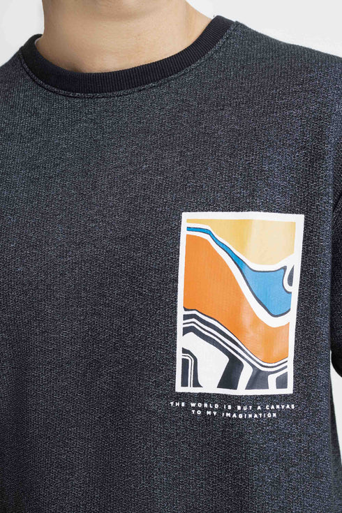 Life Is A Canvas Graphic Sweatshirt