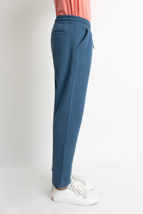 Teal Pull Up Trousers