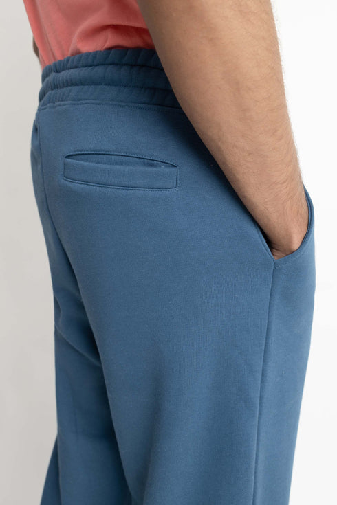 Teal Pull Up Trousers