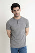 The Grey Chain Yarn Henley