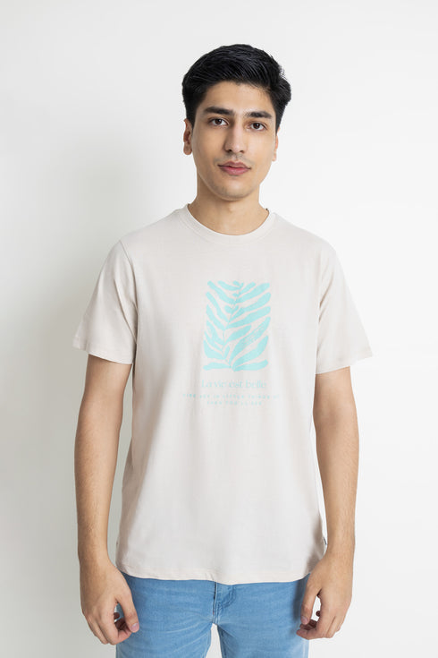 La Vie Est Belle Graphic T-Shirt
