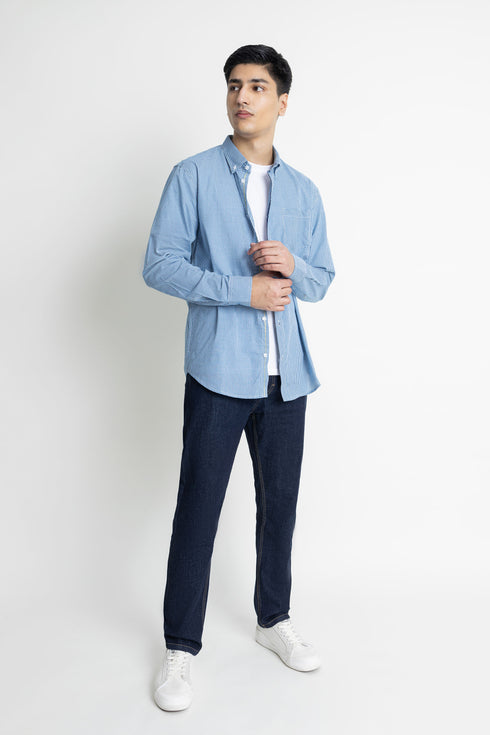 The Blue Check Shirt