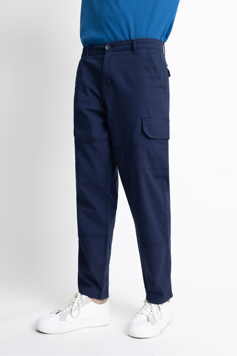 The Navy Blue Cargo Pants