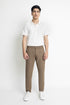 Khaki Tapered Fit Chino