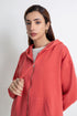 The Oversized Red Hoodie