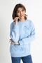 Extreme Oversized Ice Blue Sweatshirt