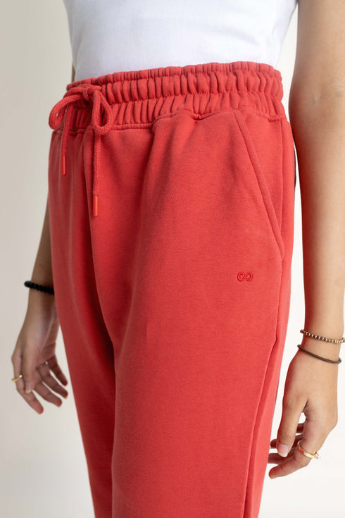 Red Jogger Pants