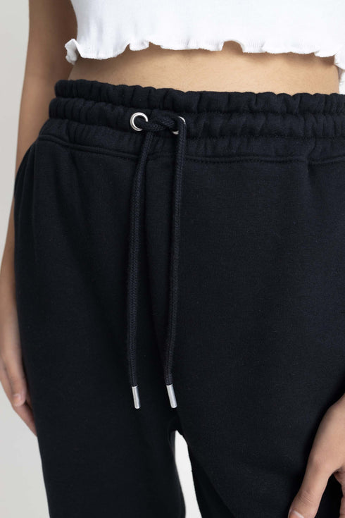 The Solid Black Jogger Pants