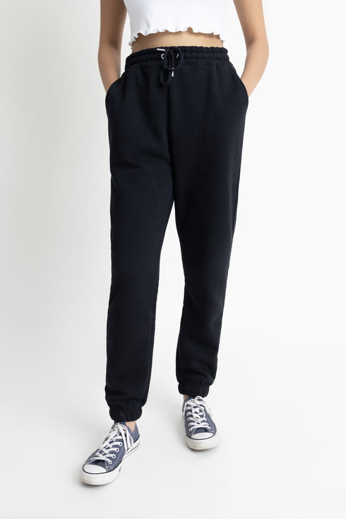 The Solid Black Jogger Pants