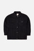 The Black Oversized Denim Jacket