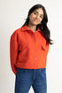 The Orange Wool Shacket